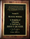 Amsoil Direct Dealer Plaque