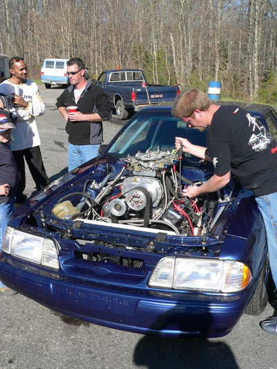 blown mustang