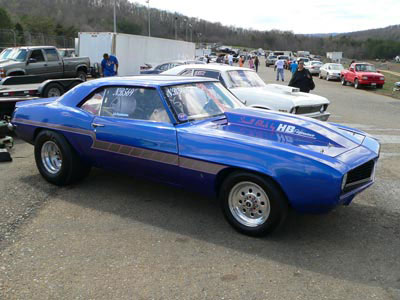 blue 69 camaro