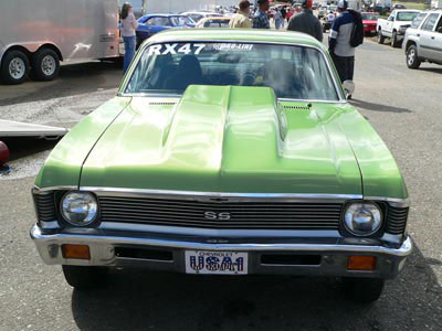 Green 71 Nova - Front View