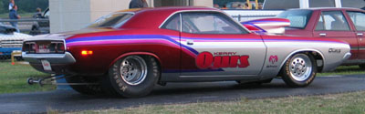 dodge drag car