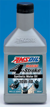 Amsoil 10W-40 4-stroke Marine Motor Oil