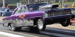 Woods Bros. Racing 67 Nova Big Wheelie